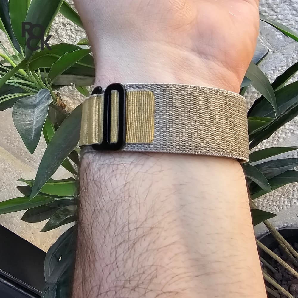 Alpine Loop Black Buckle For Apple Watch