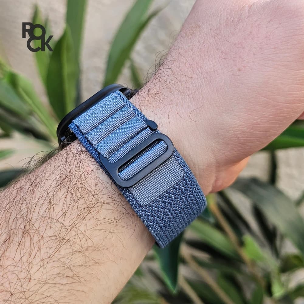 Alpine Loop Black Buckle For Apple Watch