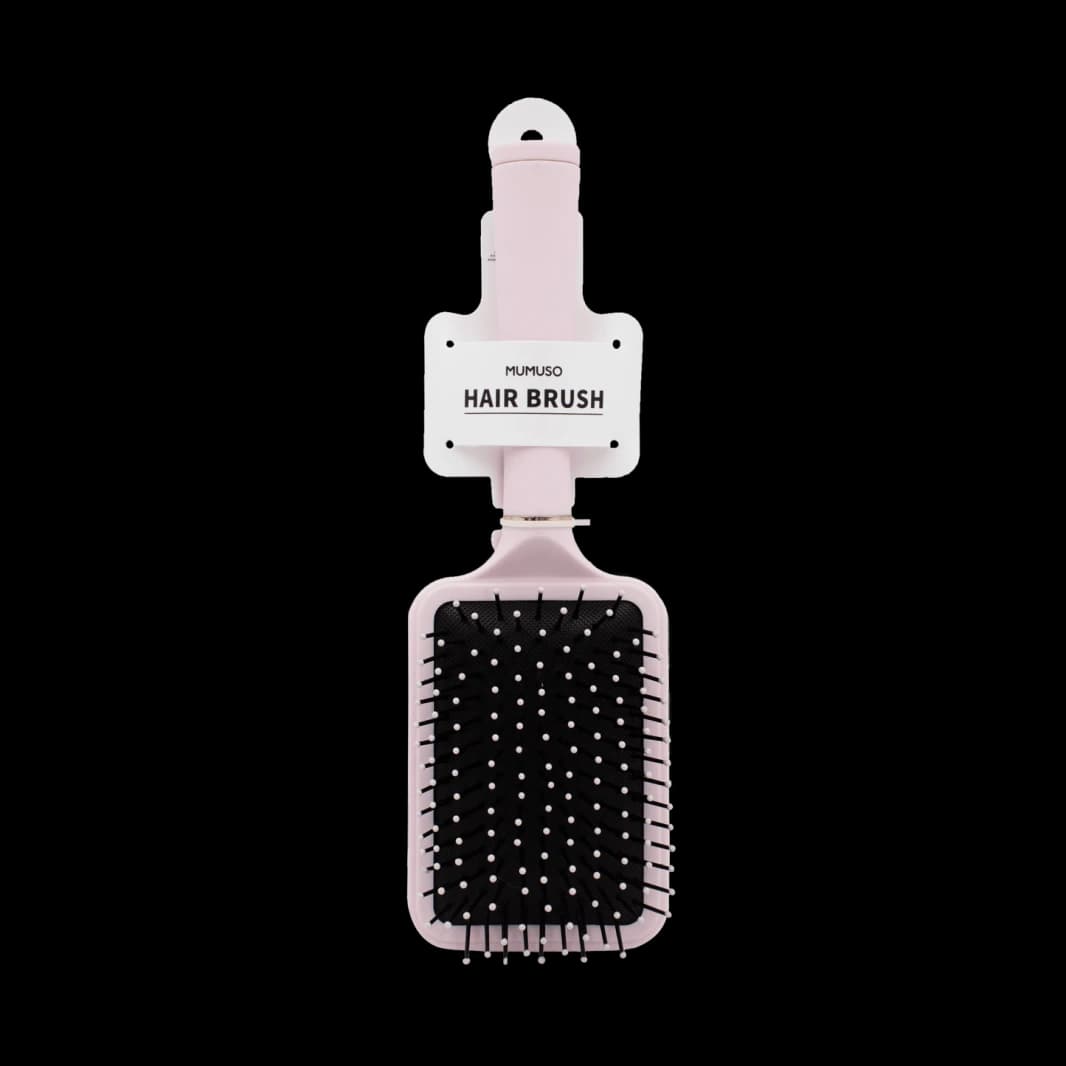Hair Brush with Cleaning Scraper