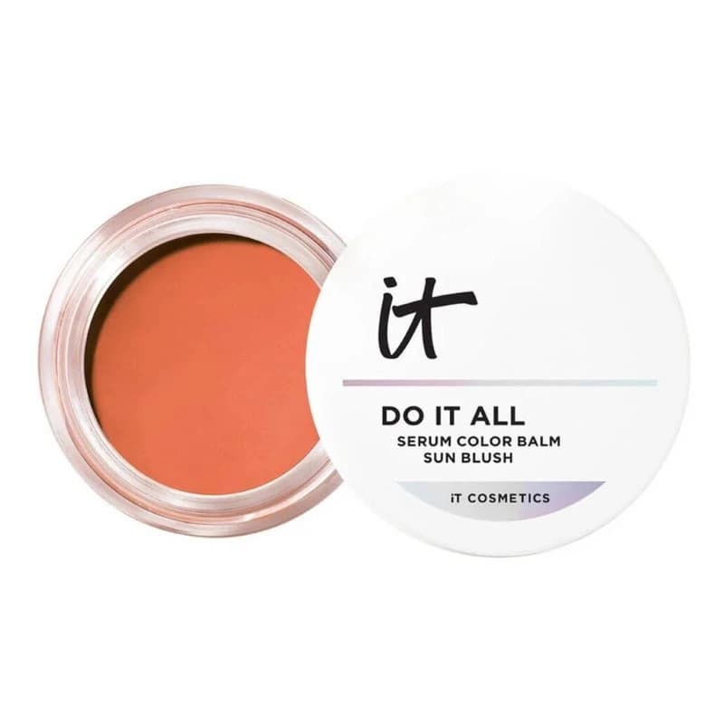 Glow With Confidence Sun Cream Blush + Bronzer In 95% Solid Serum