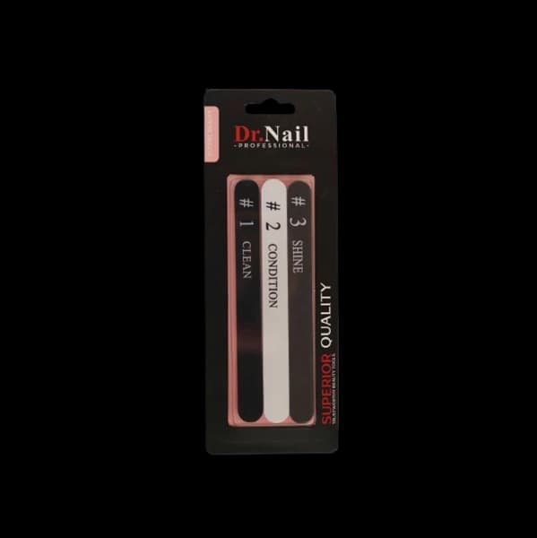 Dr.Nail 3-Step Nail File 025
