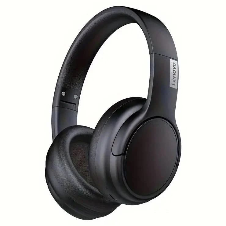 Lenovo Thinkplus TH20 Wireless Over-Ear Headset – Black