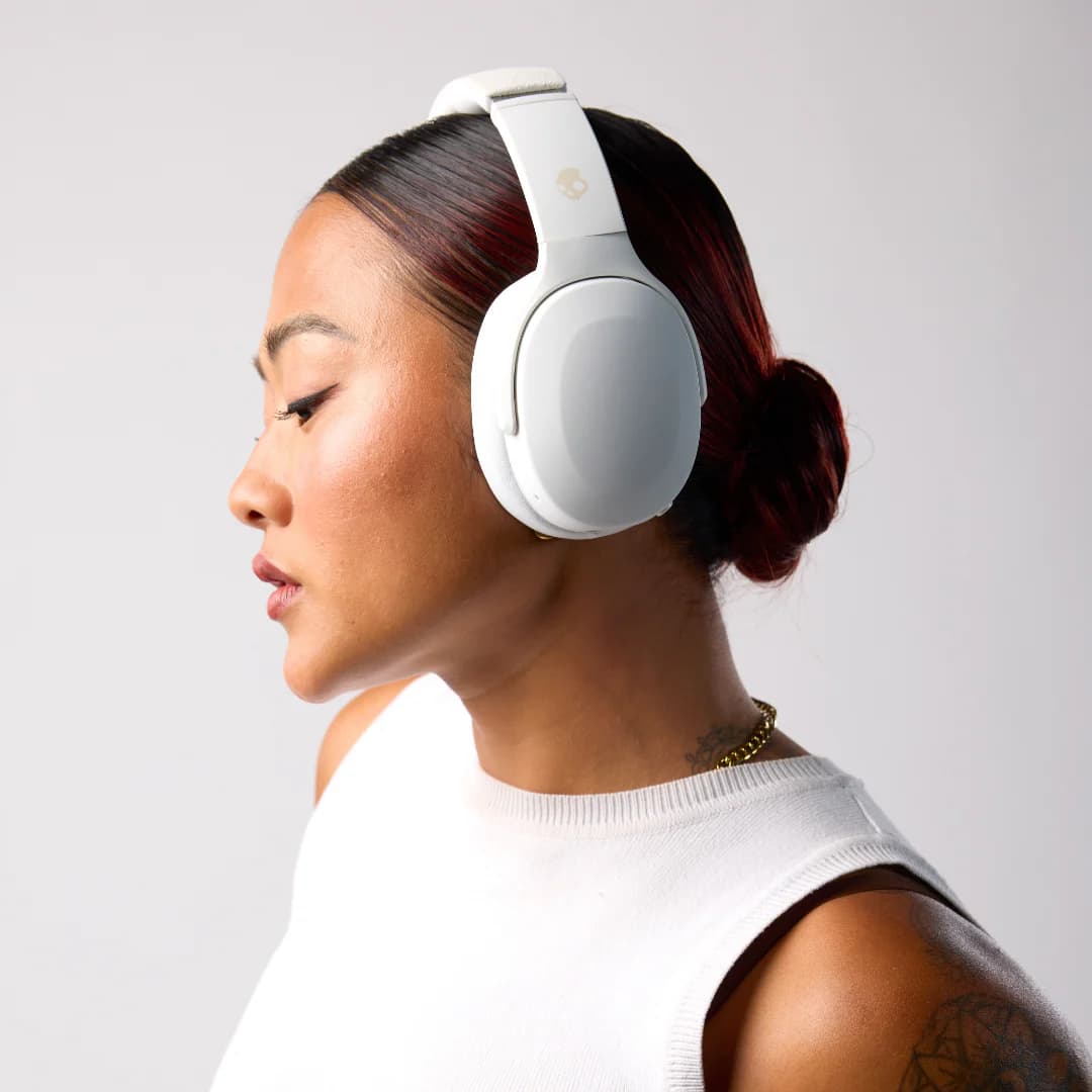 Skullcandy Crusher Evo Over-Ear Wireless Headphones - Bone