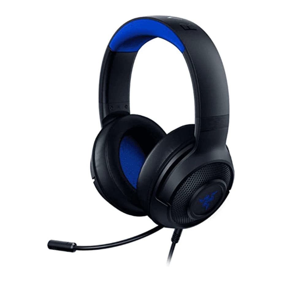 Razer Kraken X Console Gaming Headset – Black/Blue