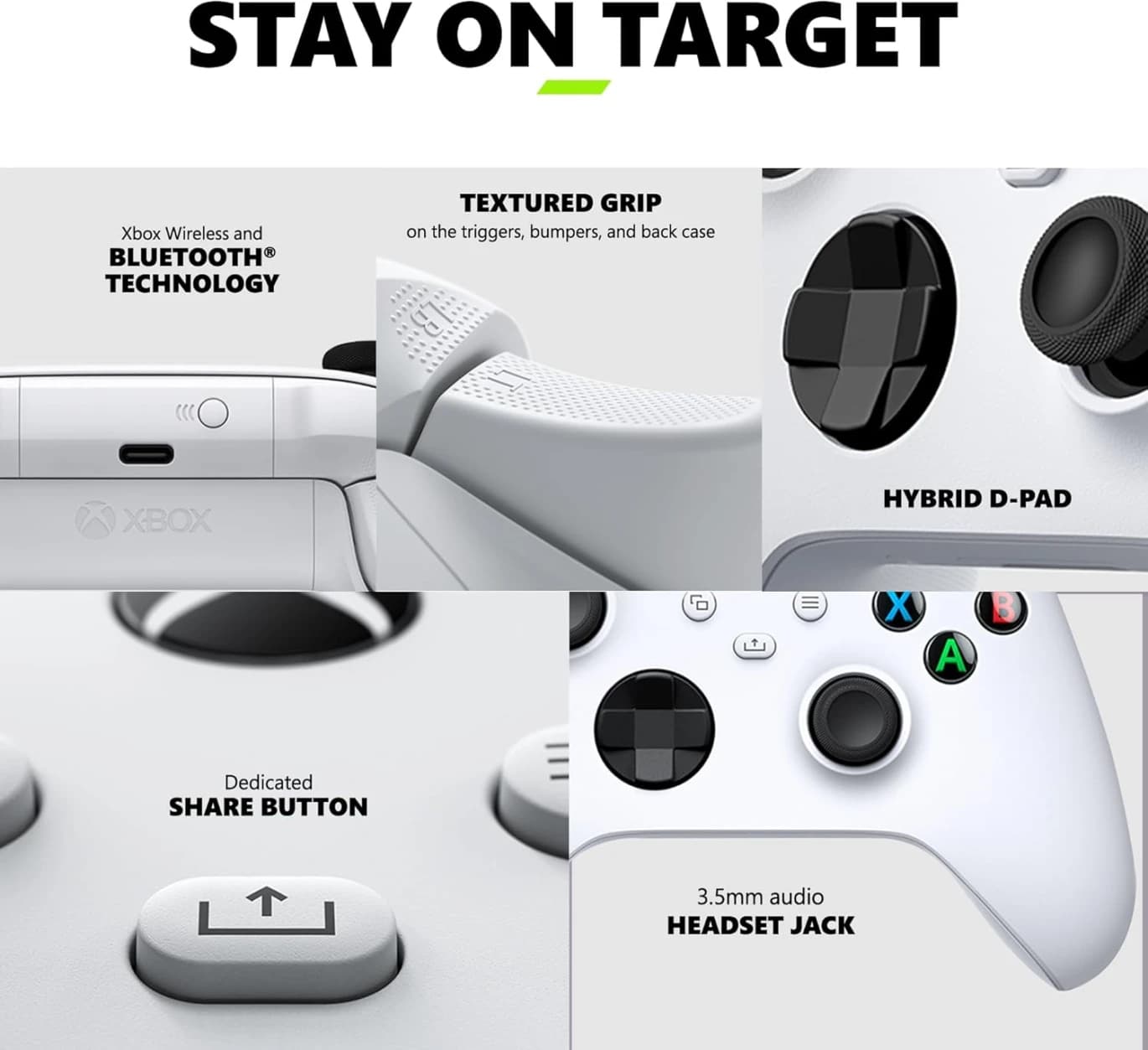 Xbox Wireless Controller – Robot White