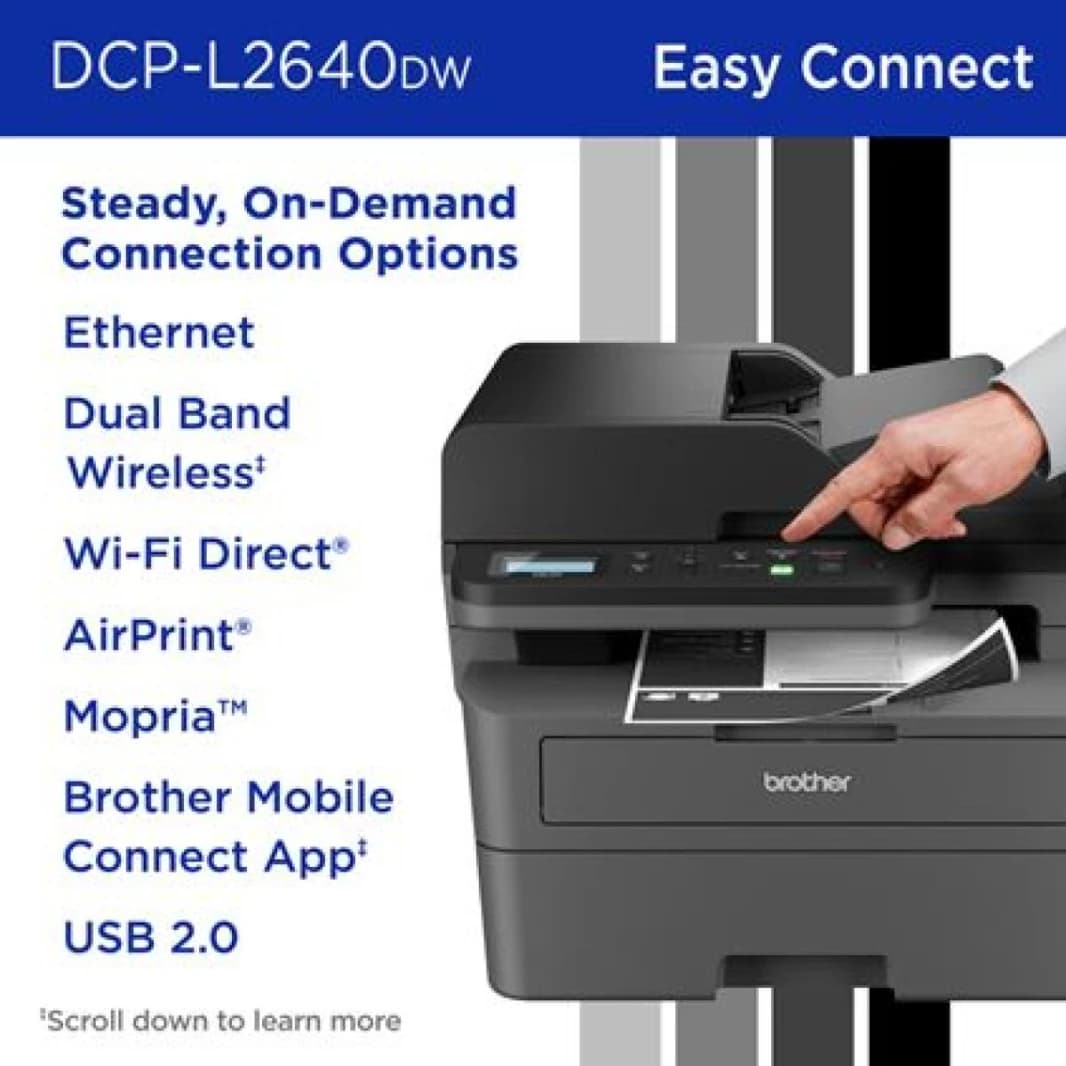 Brother DCP-L2640DW Multi-Function 3-in-1 Laser Printer