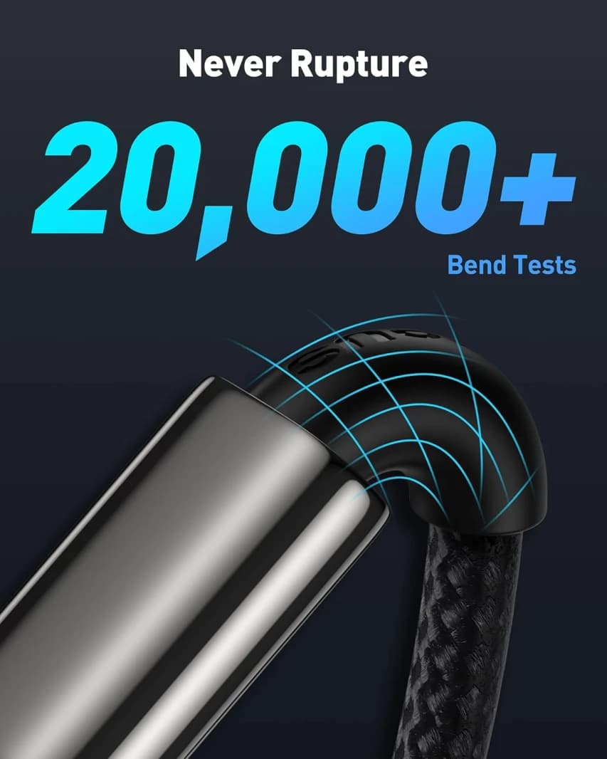 Baseus 100W Braided USB-C Cable - 1M