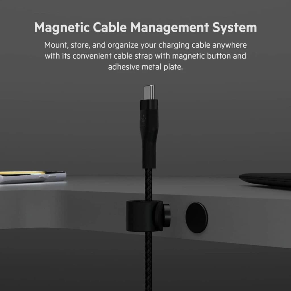 Belkin BoostCharge Pro Flex Braided Type-C Cable – 3M – Black