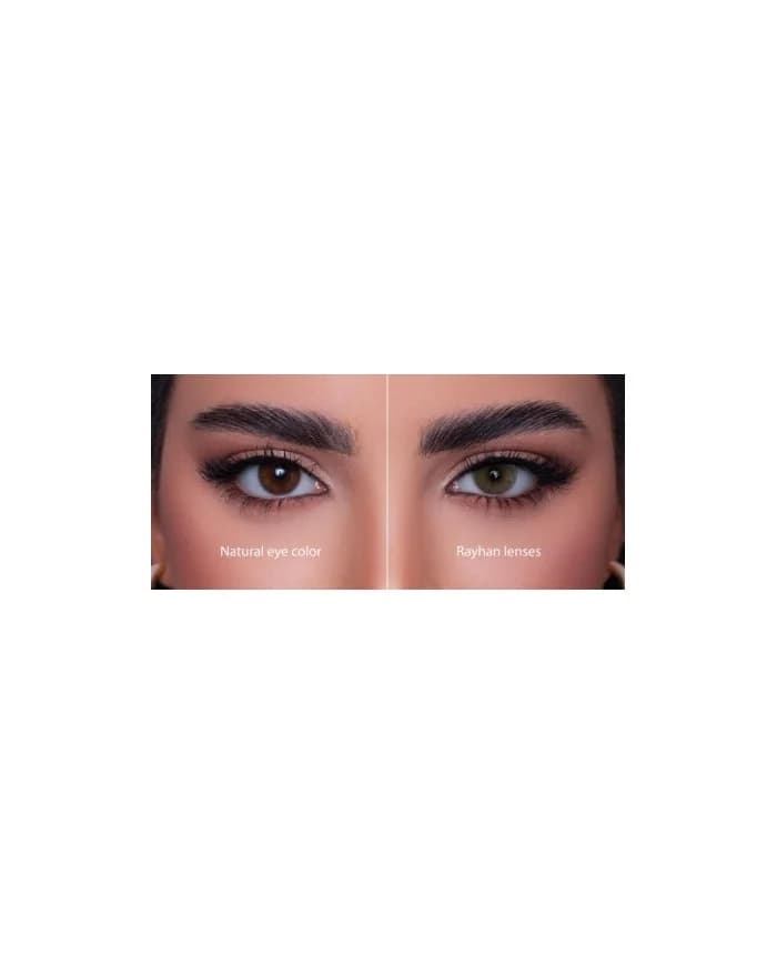 عدسات لاصقة ملونة ريحان رغد