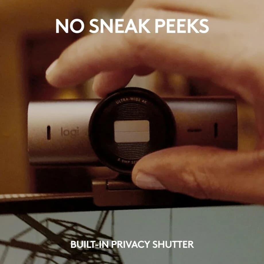Logitech MX Brio Ultra HD 4K Streaming Webcam