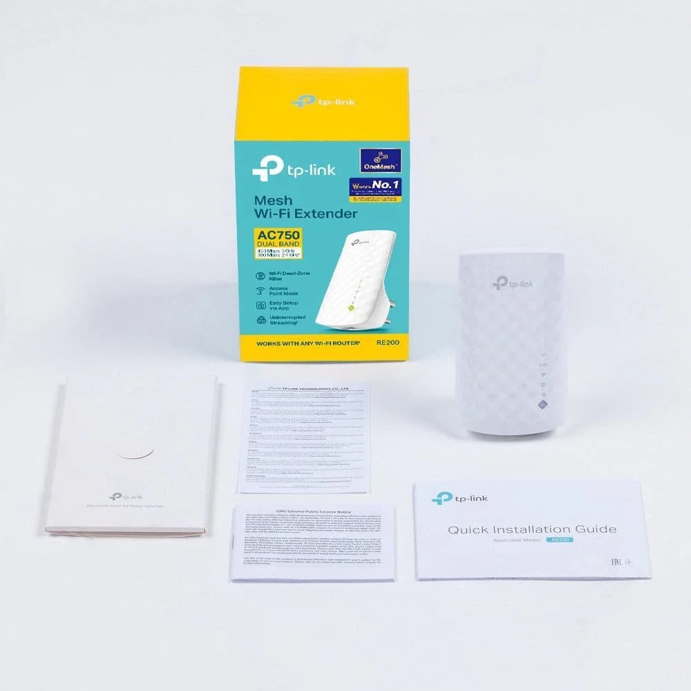 TP-Link RE200 AC750 Wi-Fi Range Extender
