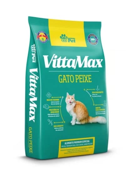 Vittamax Cat Fish - 1 kg Protein (30%) Brazil