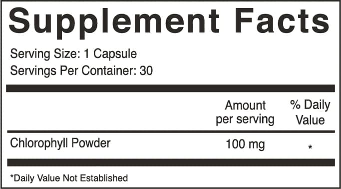 Astra Chlorophyll 100 Capsules