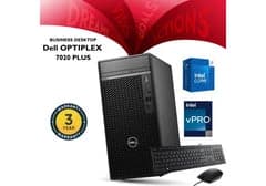 Dell OPTIPLEX 7020 PLUS Intelligent PC Desktop, Intel® Core™ i7-14700, 8GB DDR5, 512GB SSD - 14th Gen