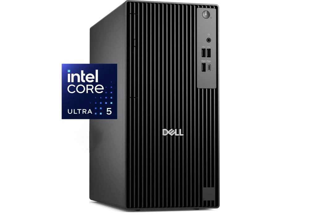 Dell Pro Tower QCT1250 Desktop PC, Intel® Core™ Ultra 5 235U, 8GB DDR5, 512GB SSD