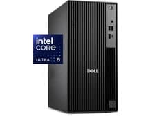 Dell Pro Tower QCT1250 Desktop PC, Intel® Core™ Ultra 5 235U, 8GB DDR5, 512GB SSD