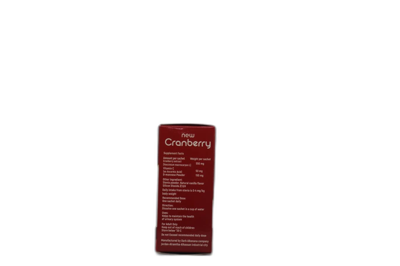 New Cranberry 10 Sachets