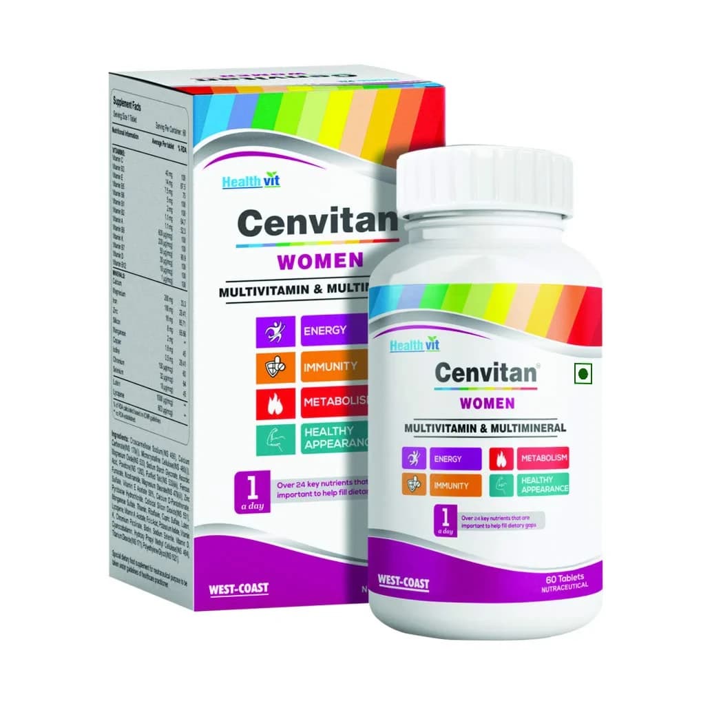 Cenvitan Multivitamin for Women - 60 Tablets