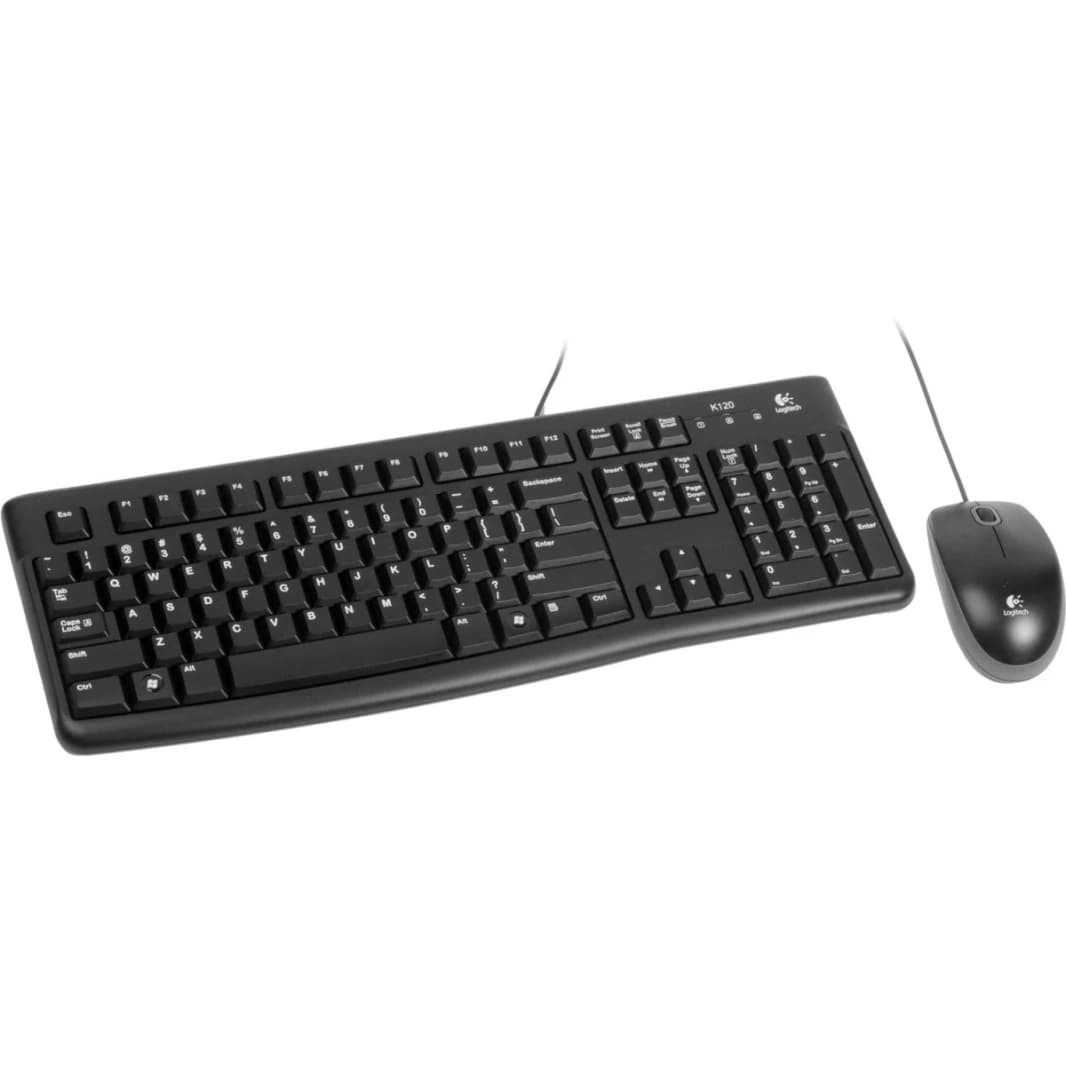 Logitech MK120 Wired Keyboard & Mouse Combo