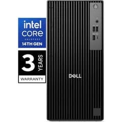 Dell Pro Tower Q1250 (2025) 14Gen Intel Core i7 14700 20-Cores Desktop - Black