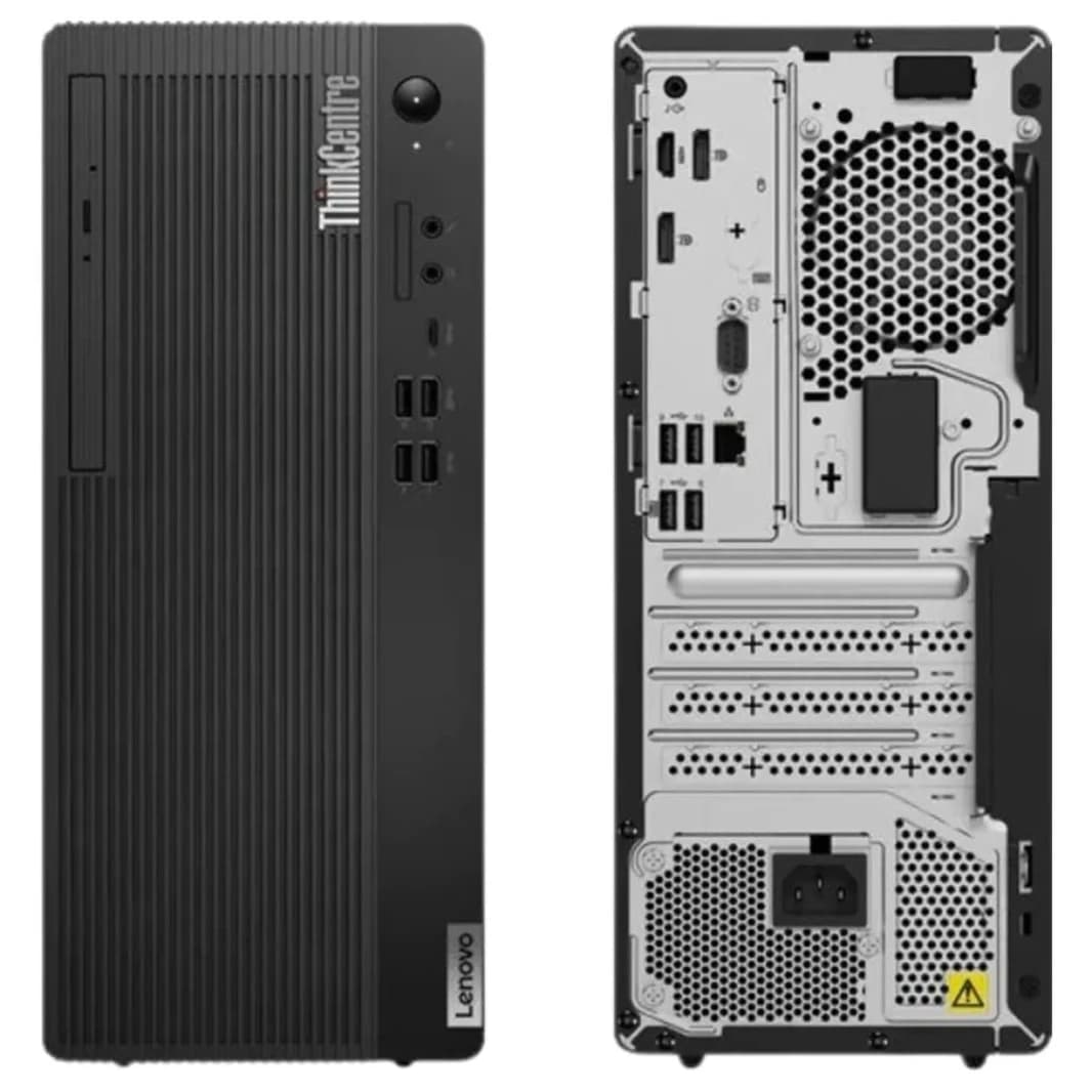 Lenovo ThinkCentre M70t Gen 5 (2024) Enterprise-Grade Desktop PC Tower 14th Gen Intel Core i3 - Black