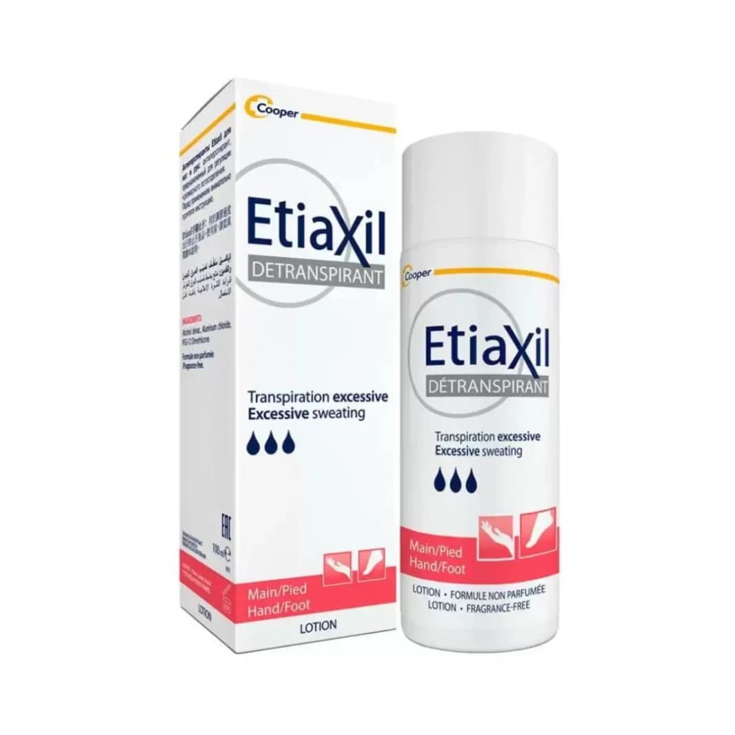 Etiaxil Detranspirant Lotion for Excessive Hand & Foot Sweating 100ml