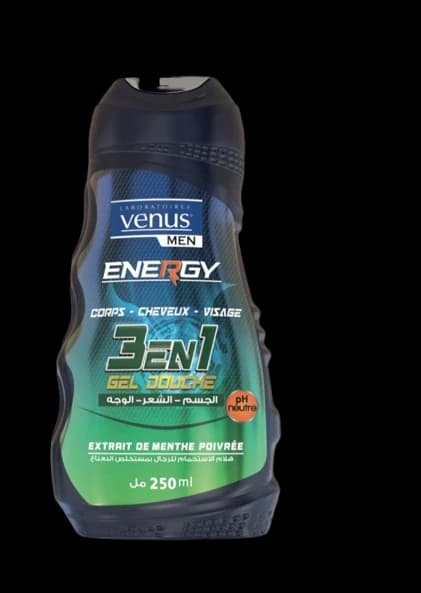 Venus 3in1 Mint Gel Douche For Men 250ml