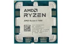 AMD Ryzen 5 7600 6 Core 3.8GHz (5.1 GHz Max Boost) 32MB Cache AM5 Desktop Processor
