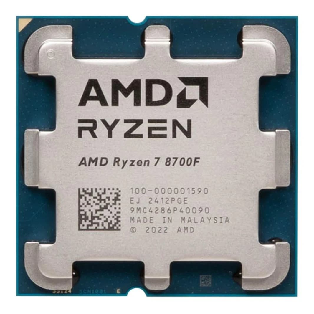 AMD Ryzen 7 8700F 8 Core 4.1GHz (5.0GHz Max) 24MB Cache AM5 Desktop Processor