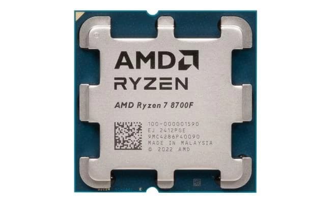 AMD Ryzen 7 8700F 8 Core 4.1GHz (5.0GHz Max) 24MB Cache AM5 Desktop Processor