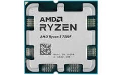 AMD Ryzen 5 7500F 6 Core 3.7GHz (5.0 GHz Max Boost) 32MB Cache AM5 Desktop Processor