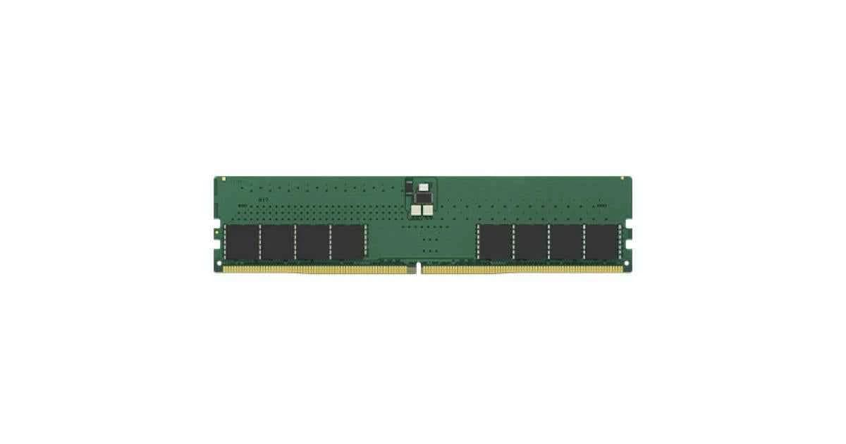 Kingston ValueRAM 32GB DDR5 5600MT/s CL46 DIMM Desktop Memory