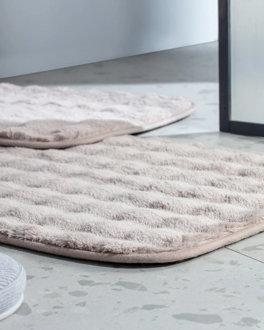 Reflet Bubble 2-piece Bath Mat