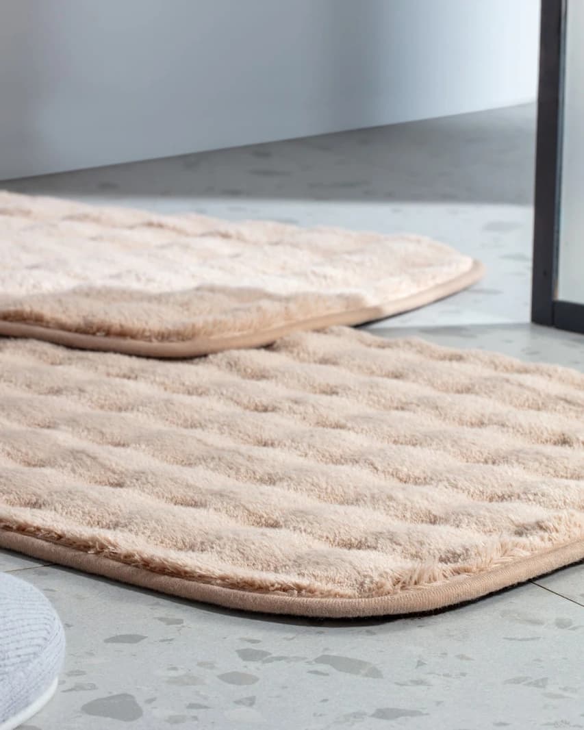 Reflet Bubble 2-piece Bath Mat