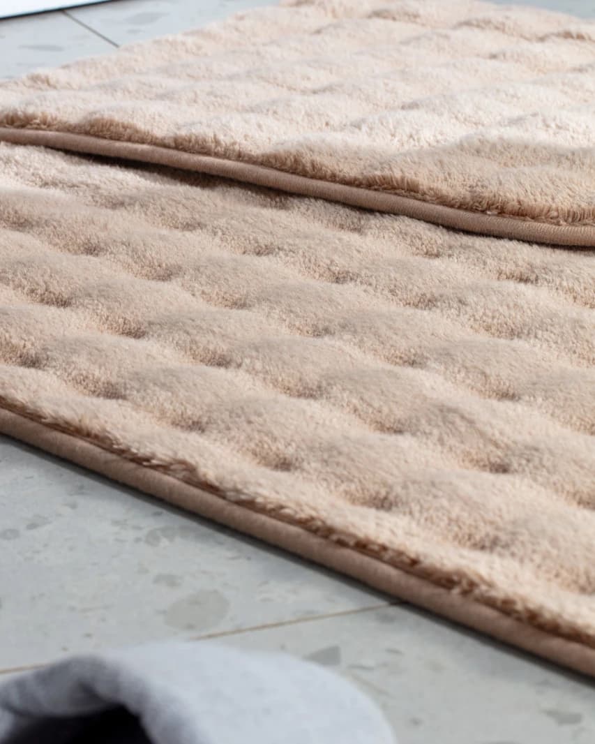 Reflet Bubble 2-piece Bath Mat