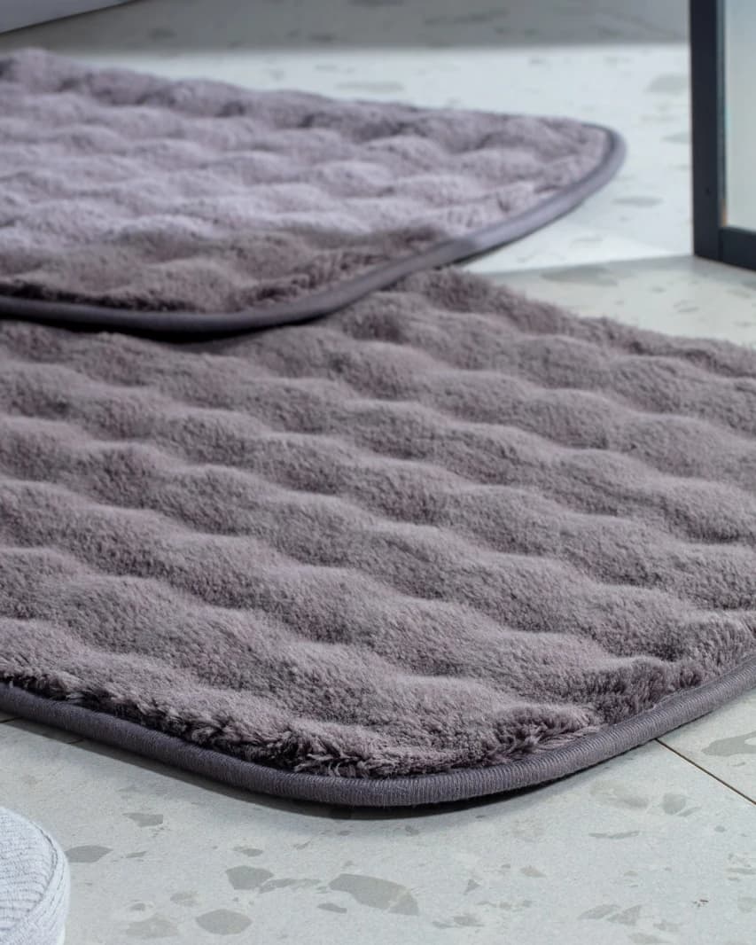 Reflet Bubble 2-piece Bath Mat