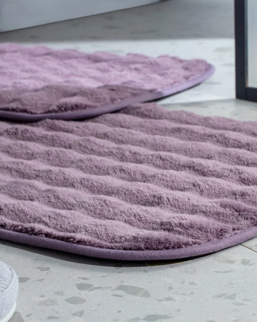 Reflet Bubble 2-piece Bath Mat
