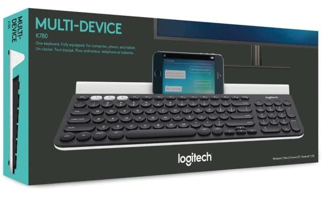 Logitech K780 Multi Device Bluetooth Keyboard for Computers and Mobile Devices