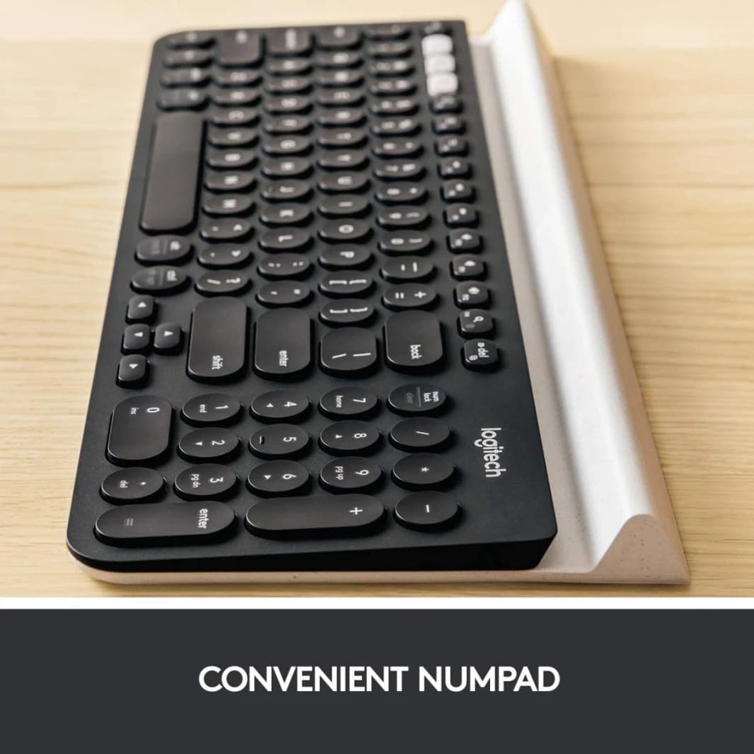 Logitech K780 Multi Device Bluetooth Keyboard for Computers and Mobile Devices