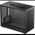 Deepcool CH160 Plus Micro ATX Computer Case, 240mm Radiator Support, Black