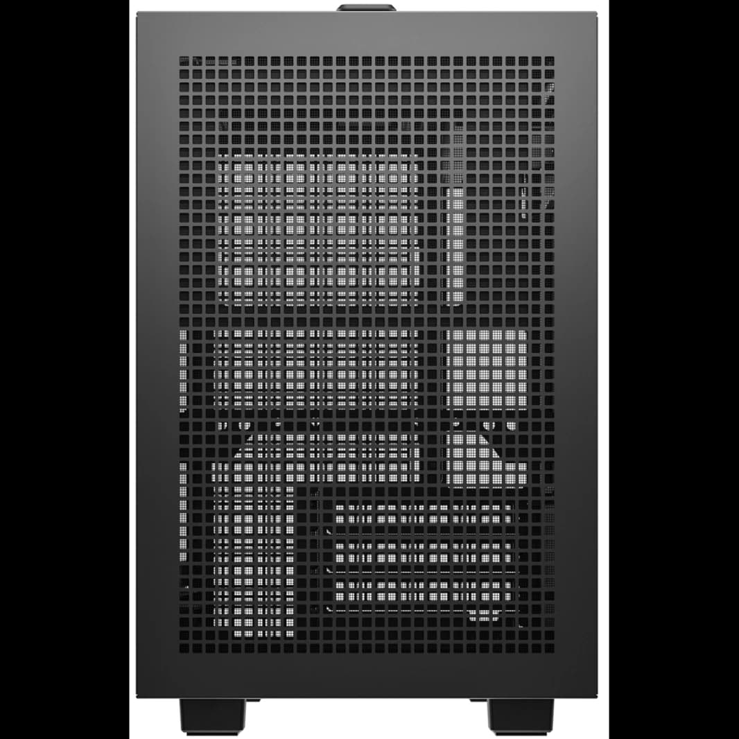 Deepcool CH160 Plus Micro ATX Computer Case, 240mm Radiator Support, Black