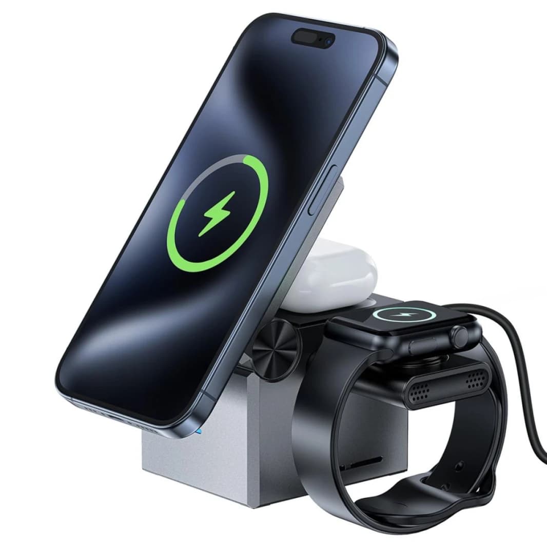 Acefast E18 3 In 1 Desktop Wireless Charging Station
