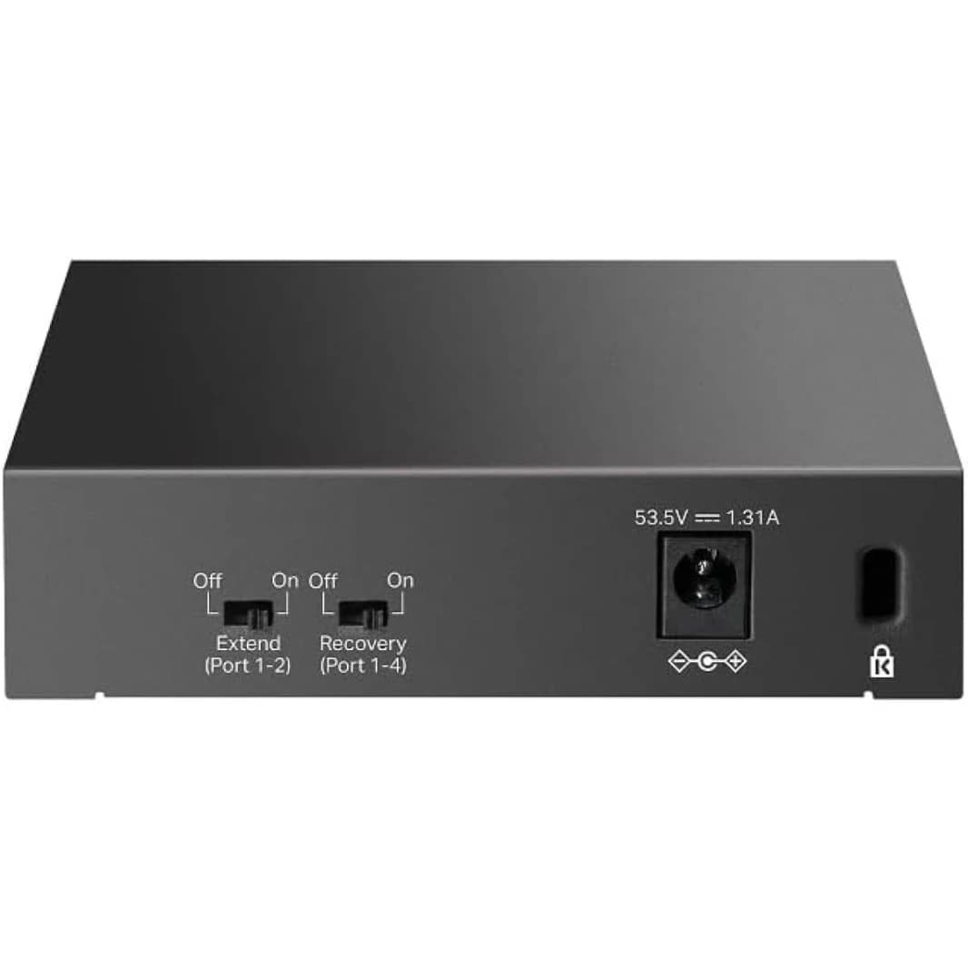 TP-Link LS105GP 5-Port Gigabit Desktop Switch with 4-Port PoE+