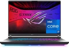 كمبيوتر محمول للألعاب ASUS ROG Strix G16، معالج Intel® Core™ i7، بطاقة رسومات NVIDIA® GeForce RTX™ 5050، 16GB DDR5، شاشة 16 بوصة FHD+ 165Hz - رمادي الكسوف
