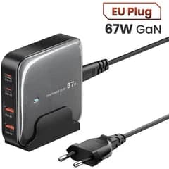 Toocki 67w 4 Port USB PD Charger with Fast Charging