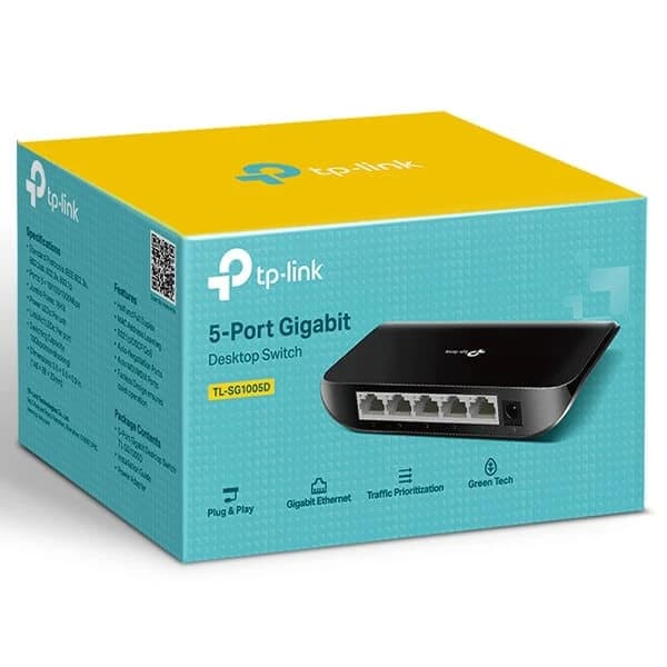 TP-Link TL-SG1005D 5-Port Gigabit Desktop Switch