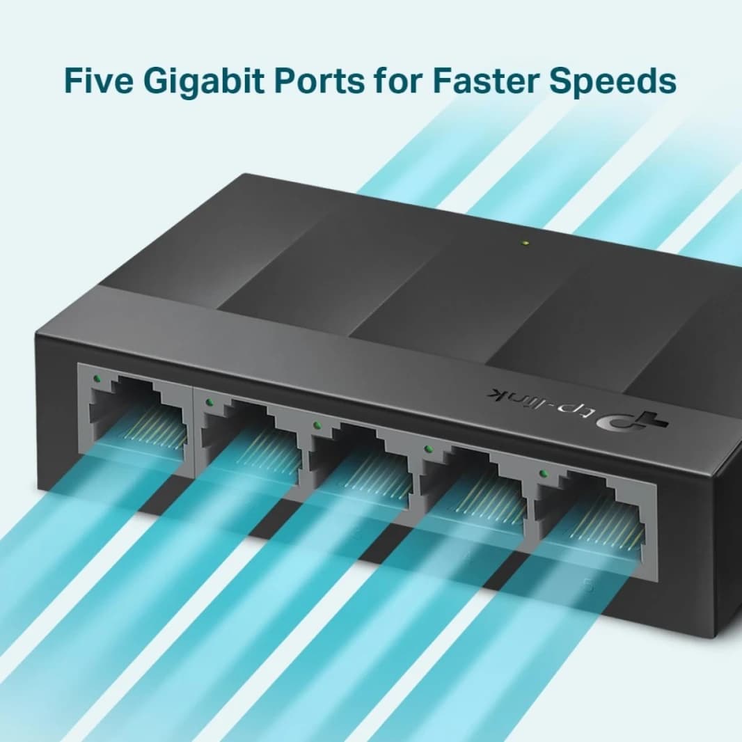 TP-Link LS1005G Litewave 5-Port Gigabit Ethernet Switch