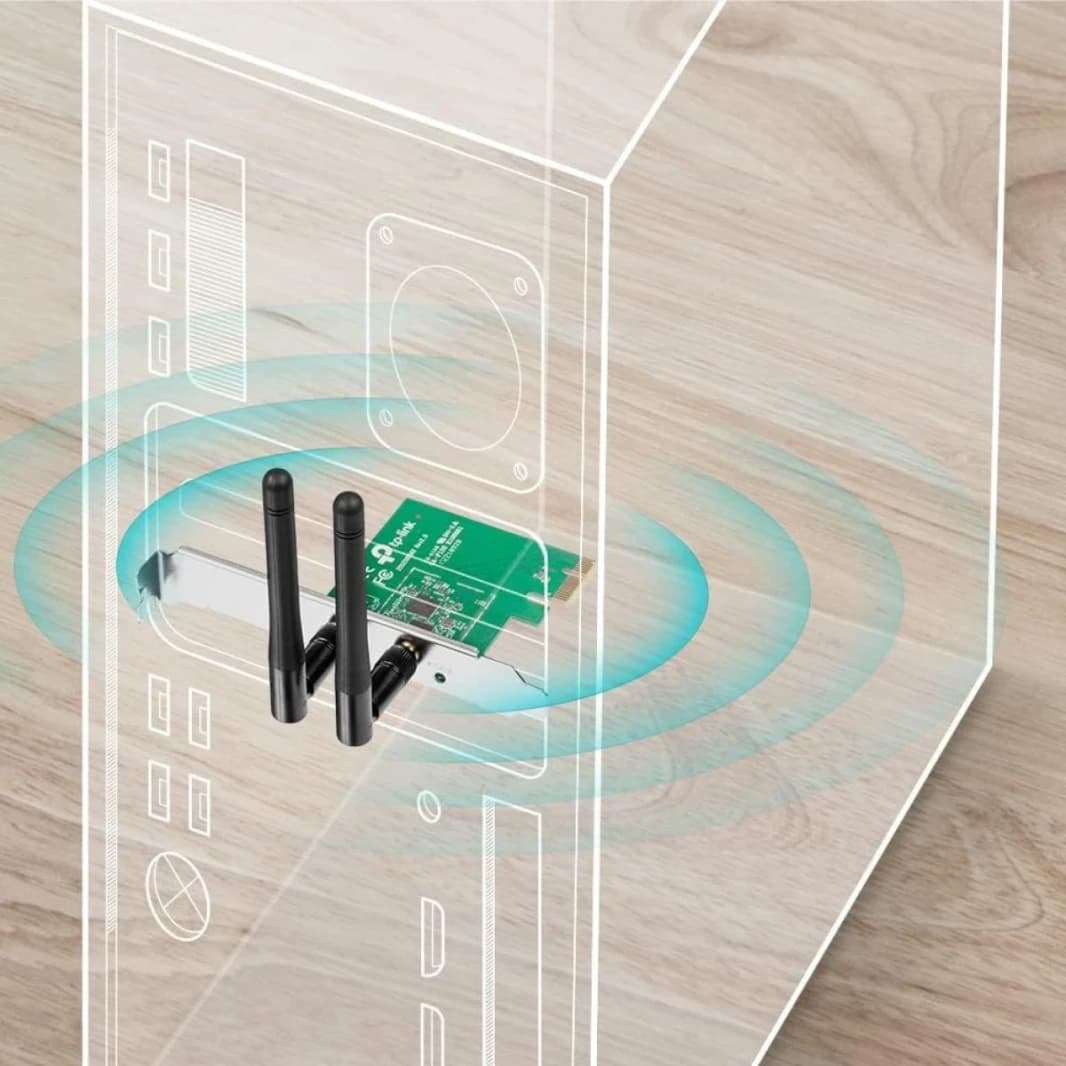 TP-Link TL-WN881ND 300 Mbps Wireless N PCIe WiFi Adapter for PC