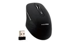 Haing Hi T18 Optical USB Computer 2.4G Wireless Mouse with Type C Adapter