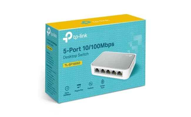 TP-Link TL-SF1005D 5-Port Fast Ethernet Switch